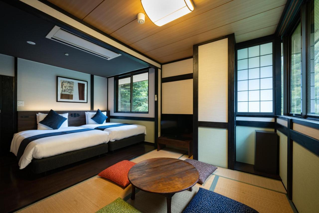 Onsen Guest House Tsutaya Hakone Exterior foto